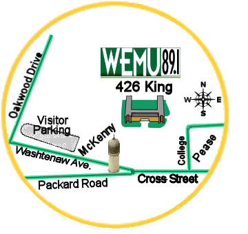 WEMU Map